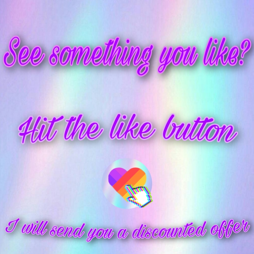 Hit like for a private discount